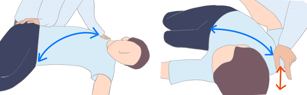 胸郭の柔軟性チェック