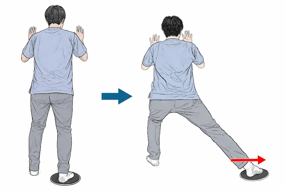 サークル２B　姿勢制御エクササイズ② 側方ランジレベル１ (1)