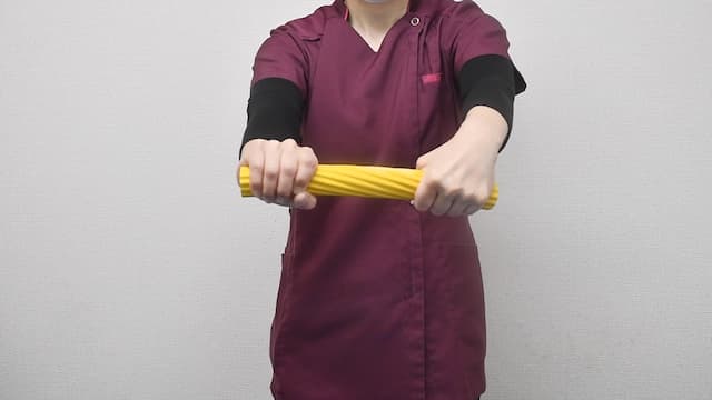 石川県金沢市テニス肘のエクササイズ④