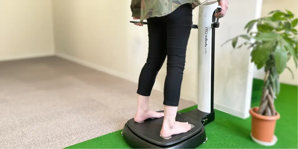 InBody検査風景 (1)