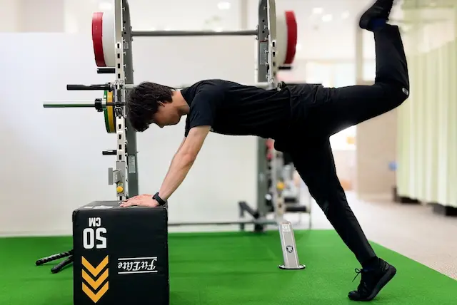 腰椎の安定性トレーニング④
