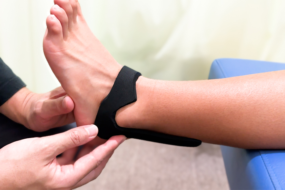 捻挫後の腫れに対する対応