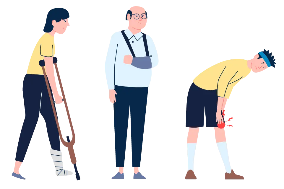 接骨院イラスト