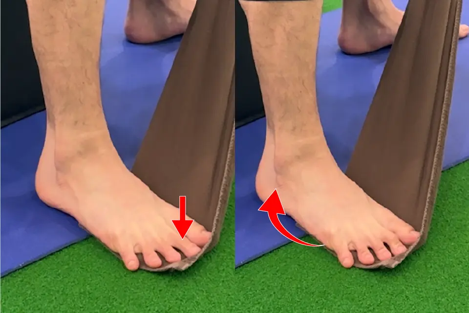 腓骨筋腱リハビリ④