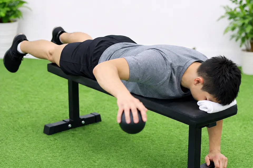 上腕骨疲労骨折のリハビリ