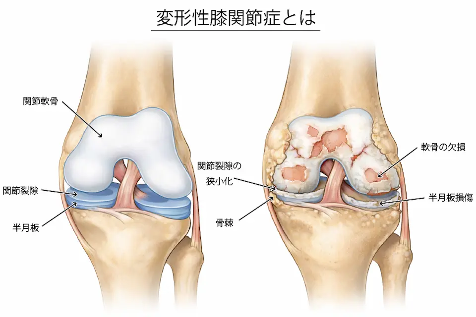 変形性膝関節症とは