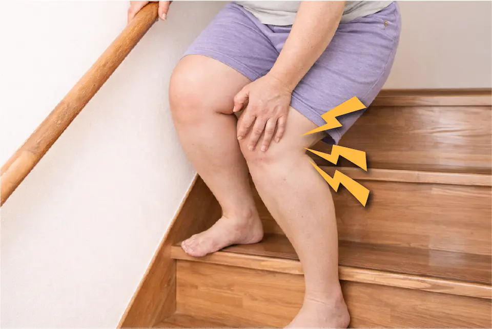 変形性膝関節症（階段が痛い）