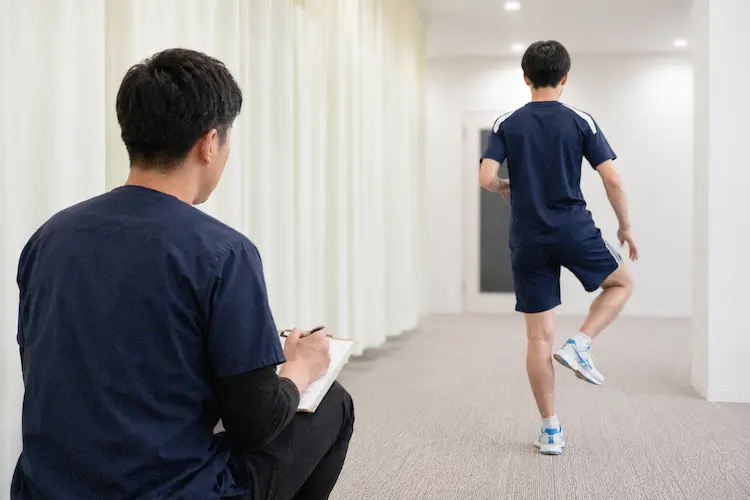 スポーツシューズ外来（動作確認）