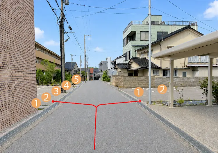 巻き爪矯正専門外来アルコットプラスへのアクセス（兼六園・金大病院方面から）④ (1)