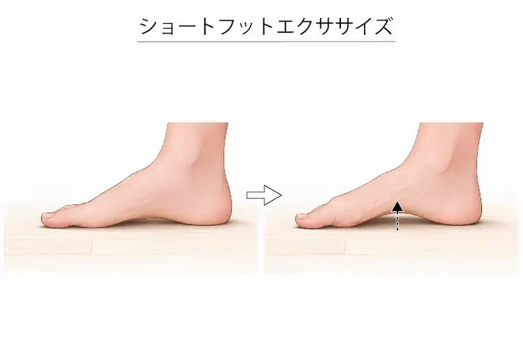 ショートフットエクササイズ２